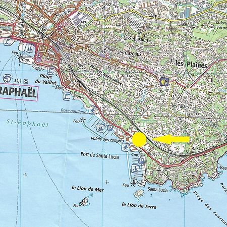 Un Grand Studio Face Au Port De Santa Lucia Saint-Raphaël Екстериор снимка